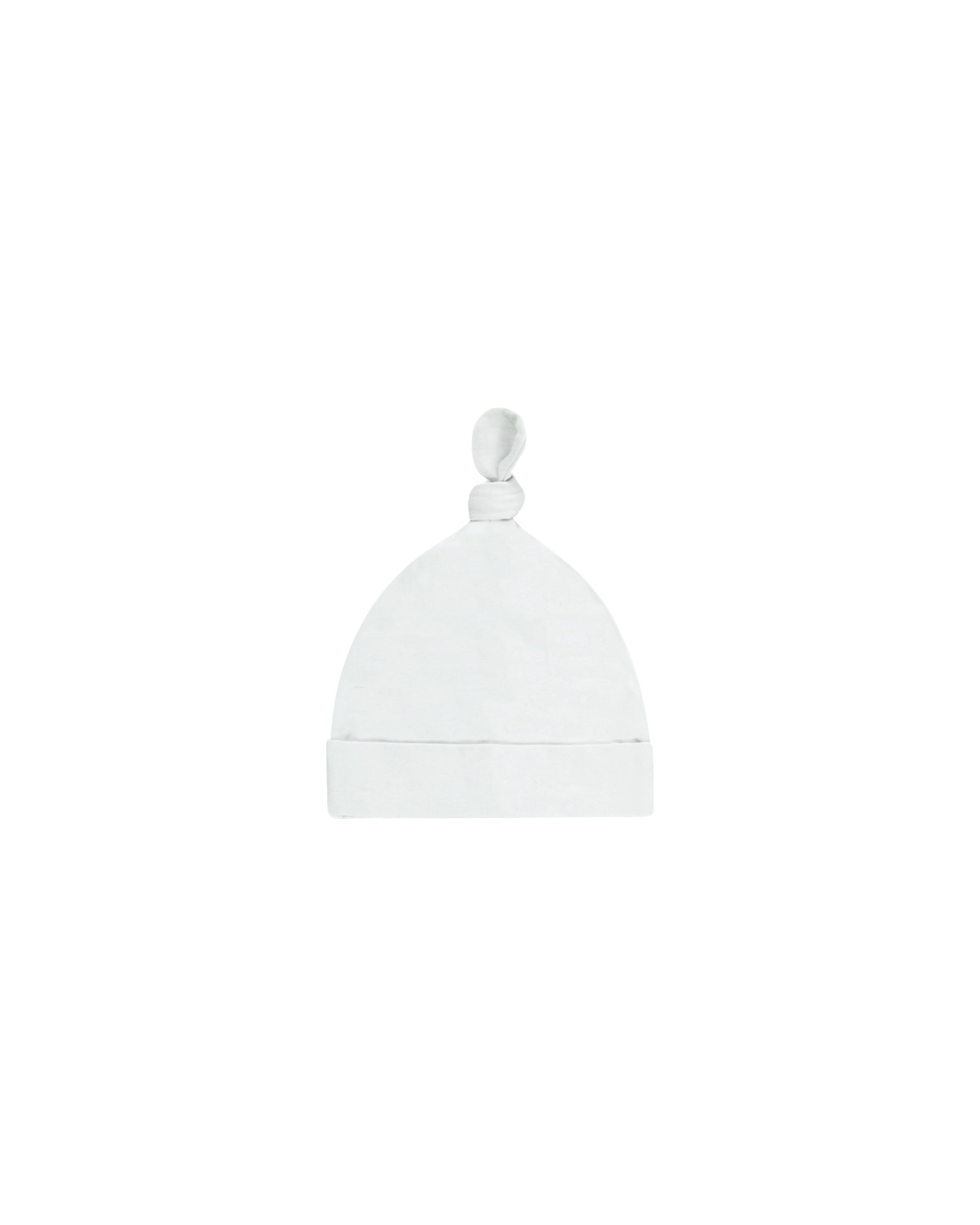 Quincy Mae Knotted Baby Hat - Fog