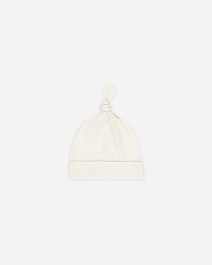 Quincy Mae Knotted Baby Hat - Natural