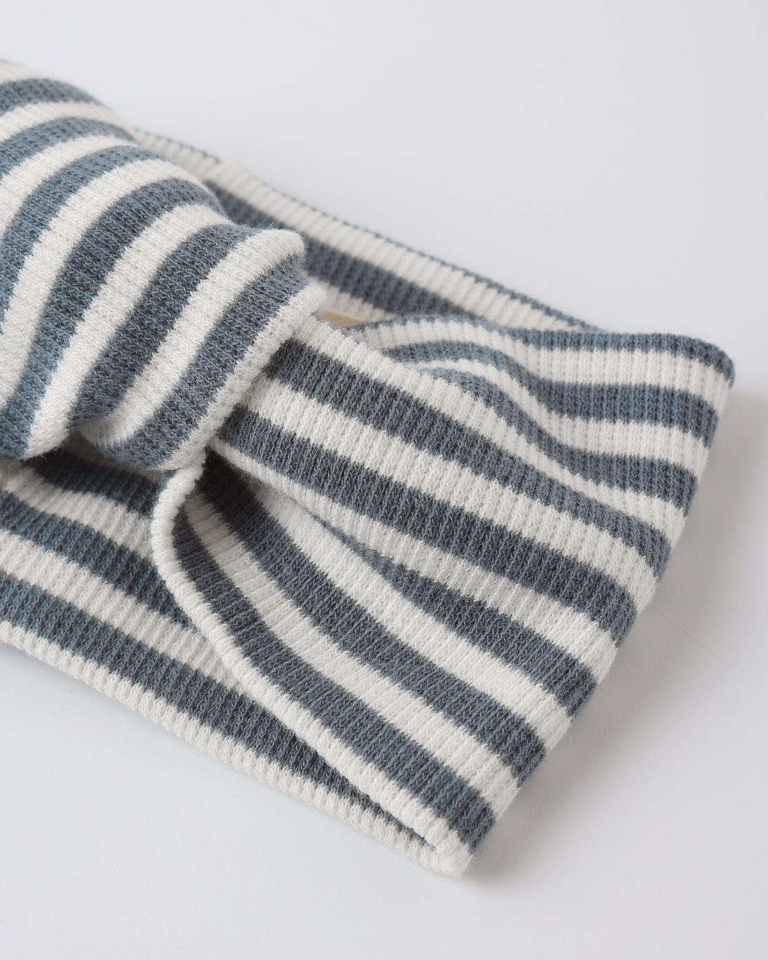 Quincy Mae Knotted Headband - Ocean Stripe