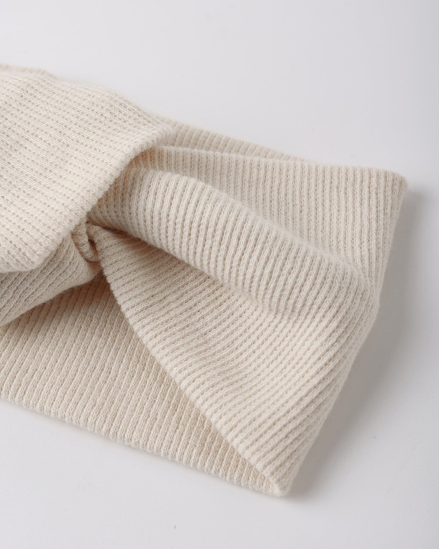 Quincy Mae Knotted Headband - Ecru