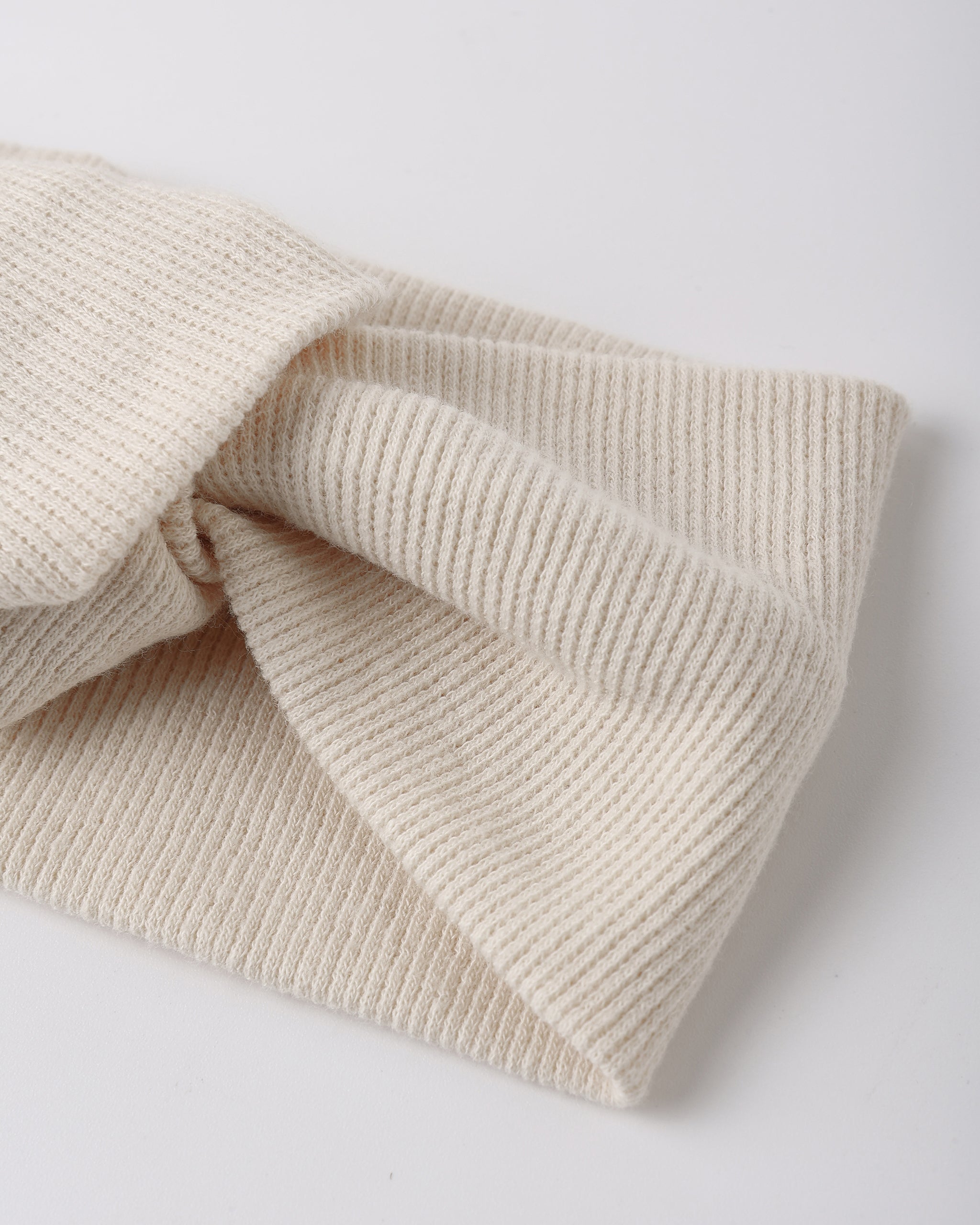 Quincy Mae Knotted Headband - Ecru
