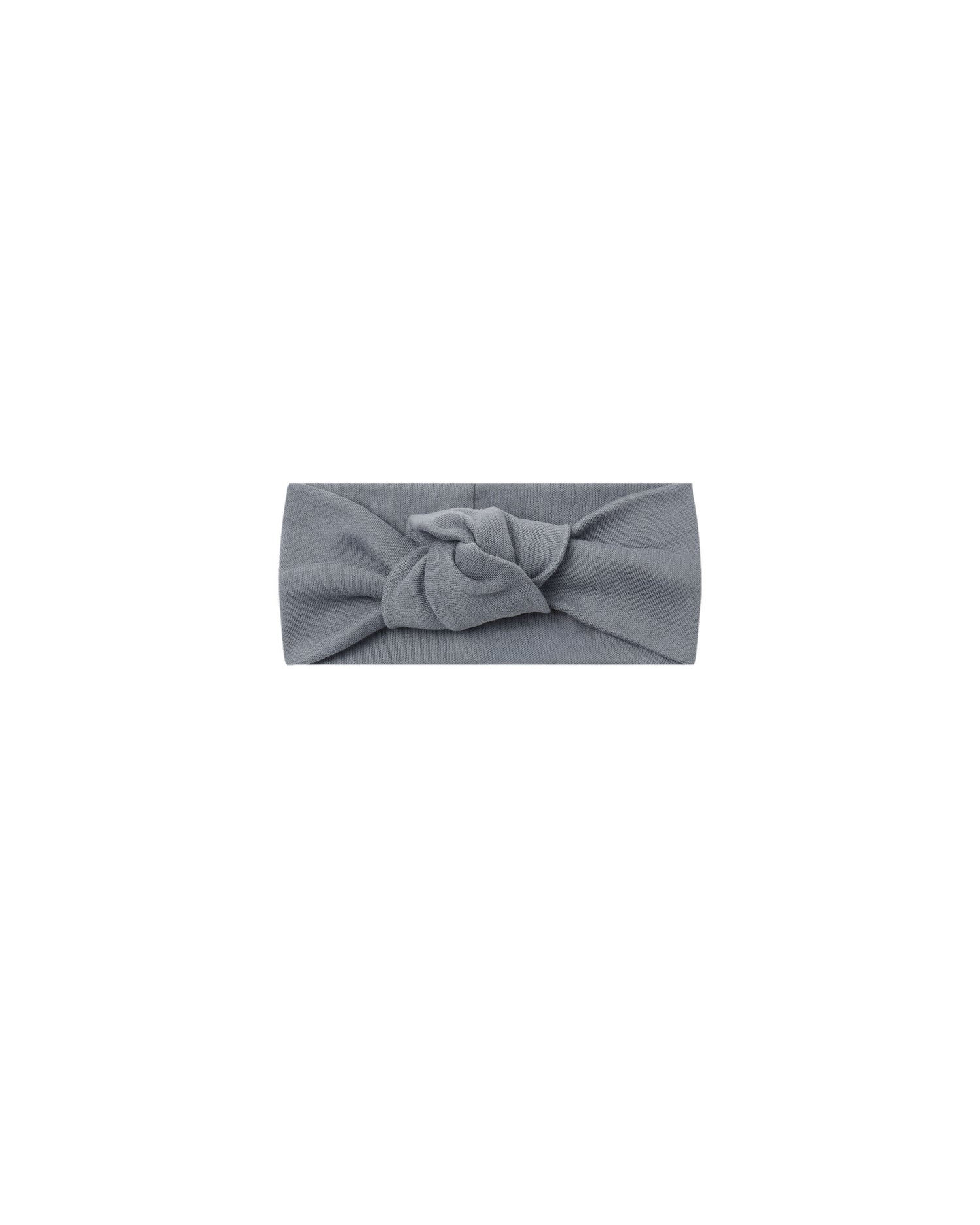 Quincy Mae Knotted Headband - Slate