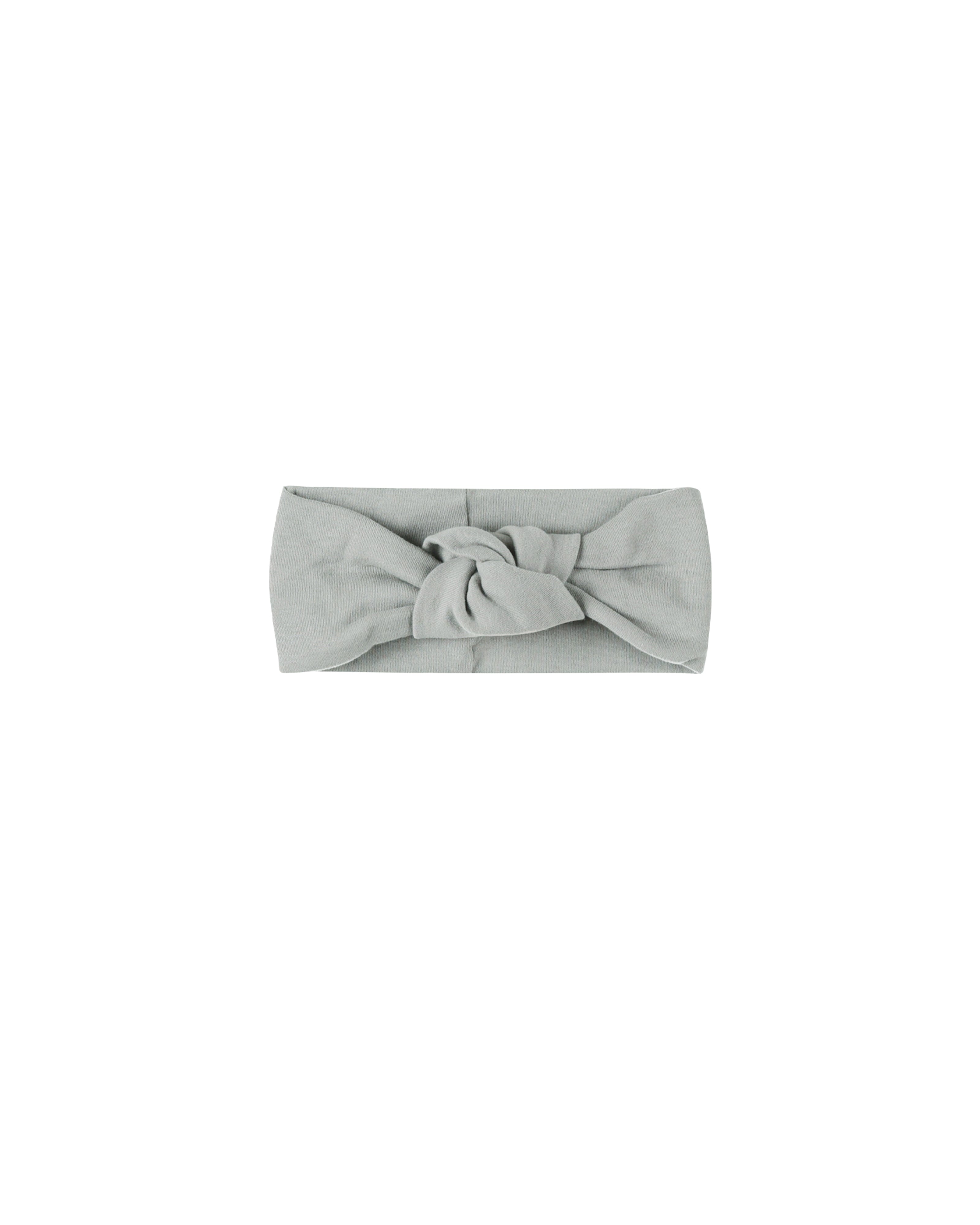 Quincy Mae Knotted Headband - Steel Blue
