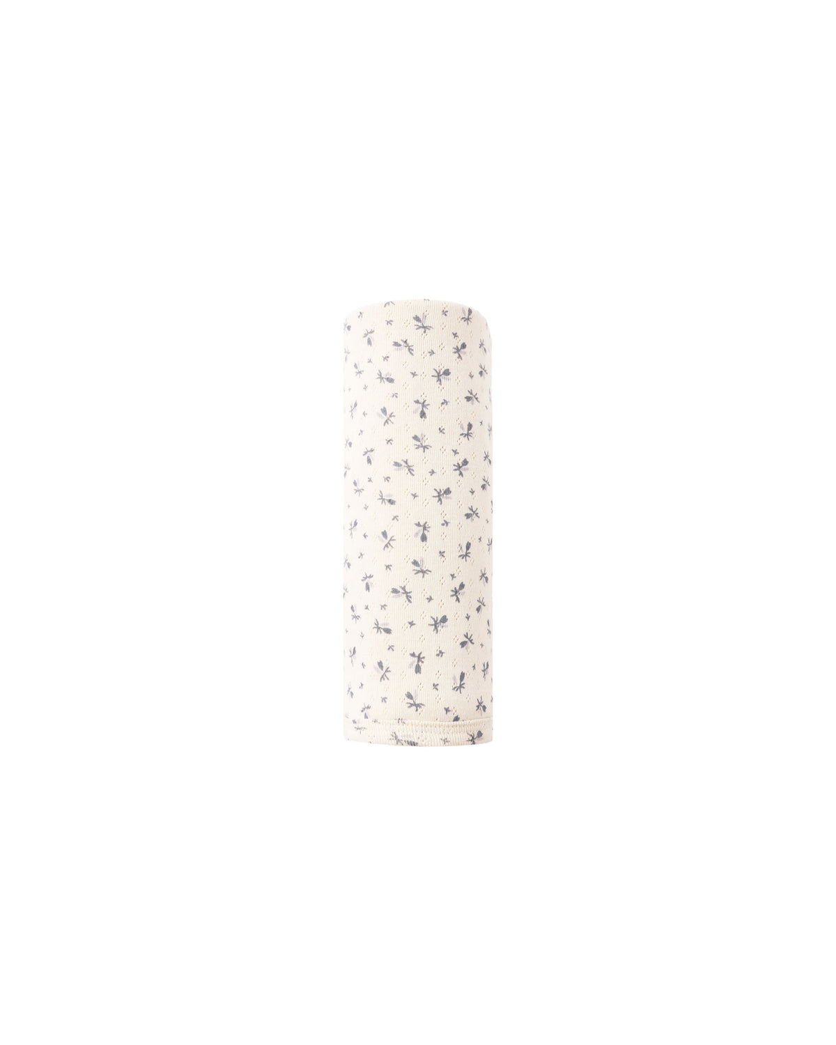 Quincy Mae Pointelle Baby Blanket - Blue Ditsy