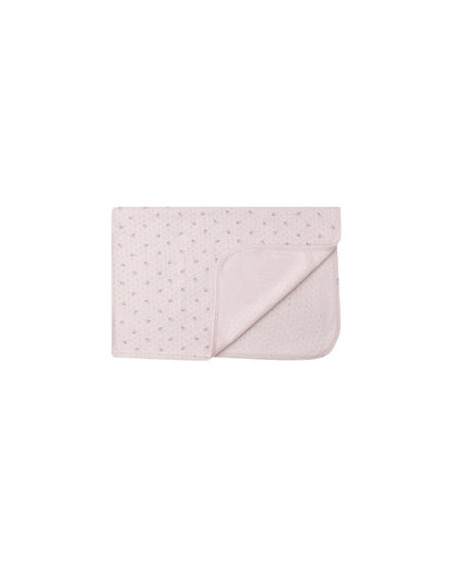 Quincy Mae Pointelle Baby Blanket - Lilac Ditsy