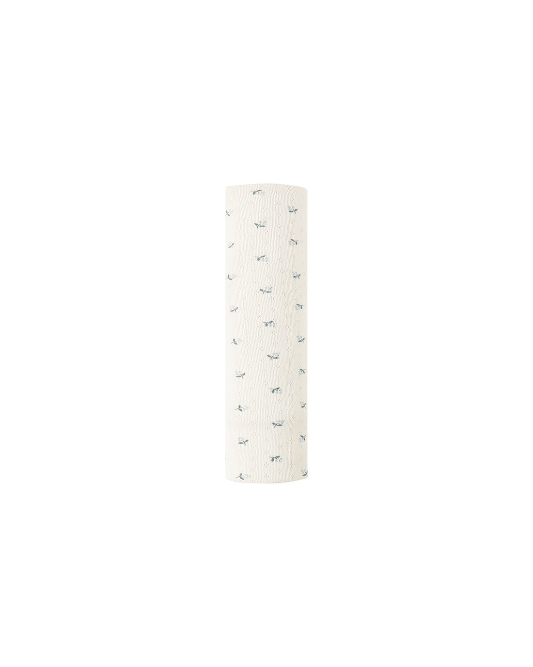 Quincy Mae Pointelle Baby Blanket - Blue  Ditsy
