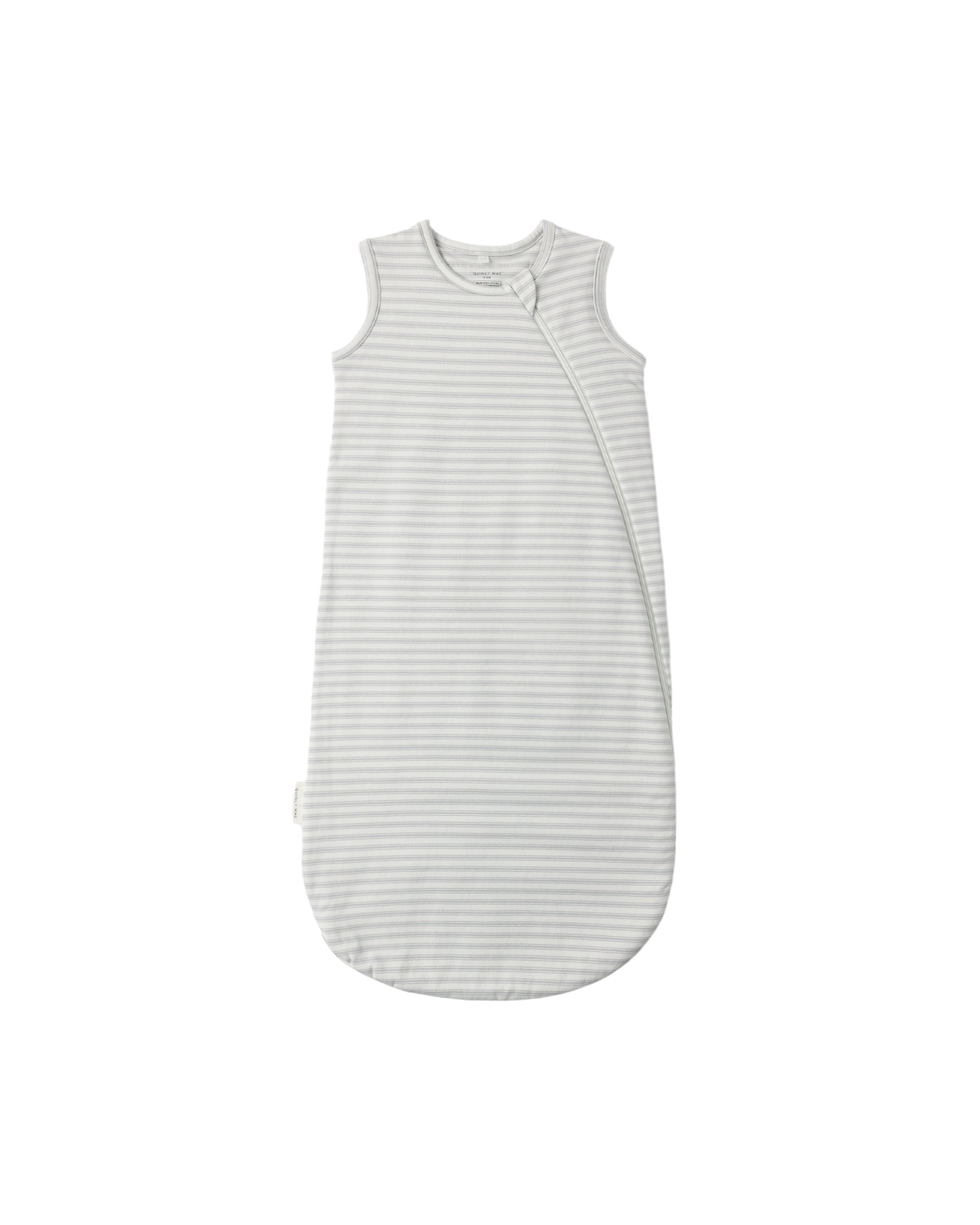 Quincy Mae Jersey Sleep Bag - Cloud Stripe