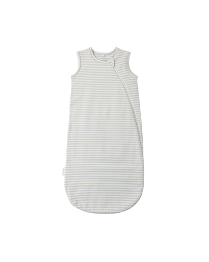 Quincy Mae Jersey Sleep Bag - Cloud Stripe