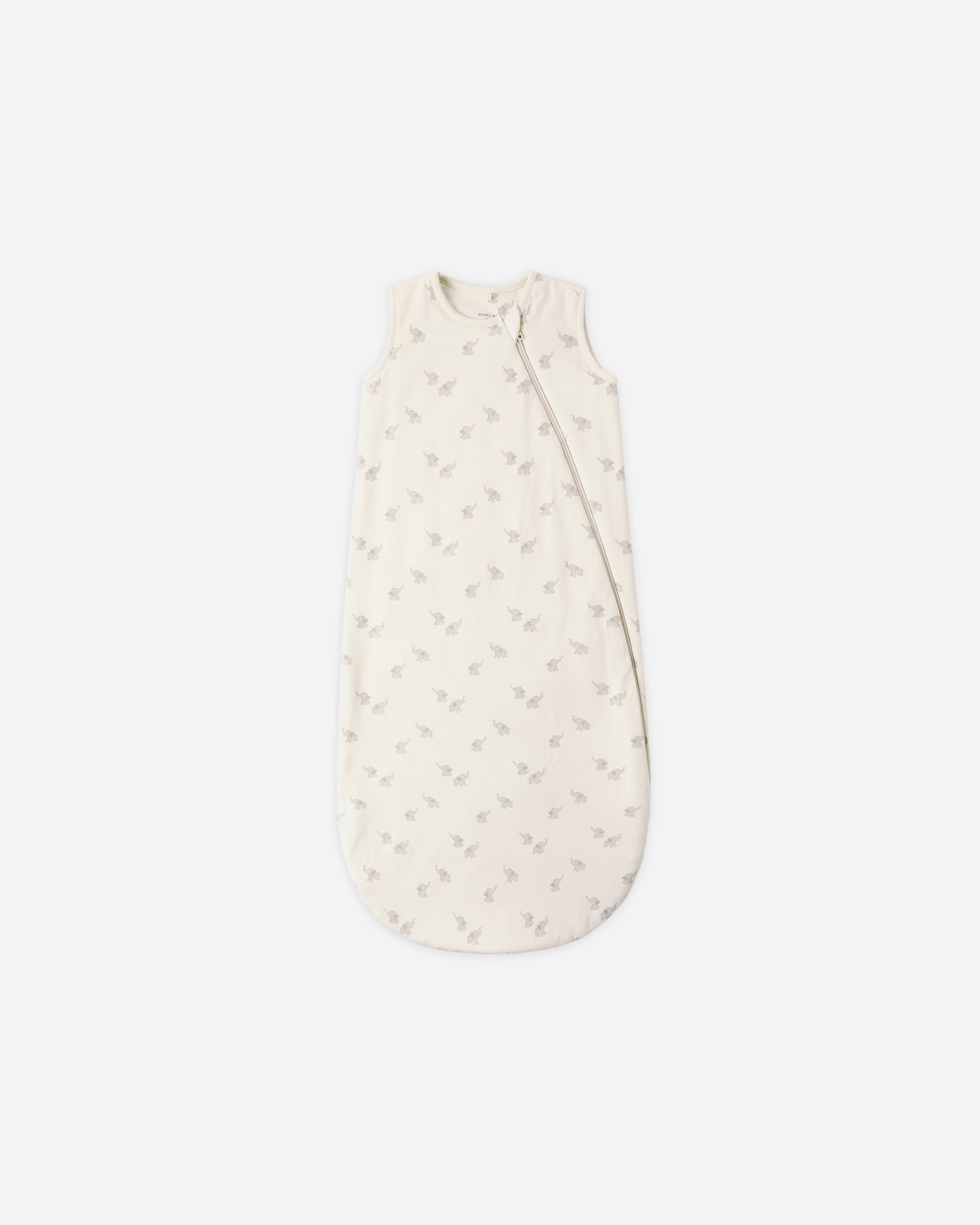 Quincy Mae Bamboo Sleep Bag - Elephants