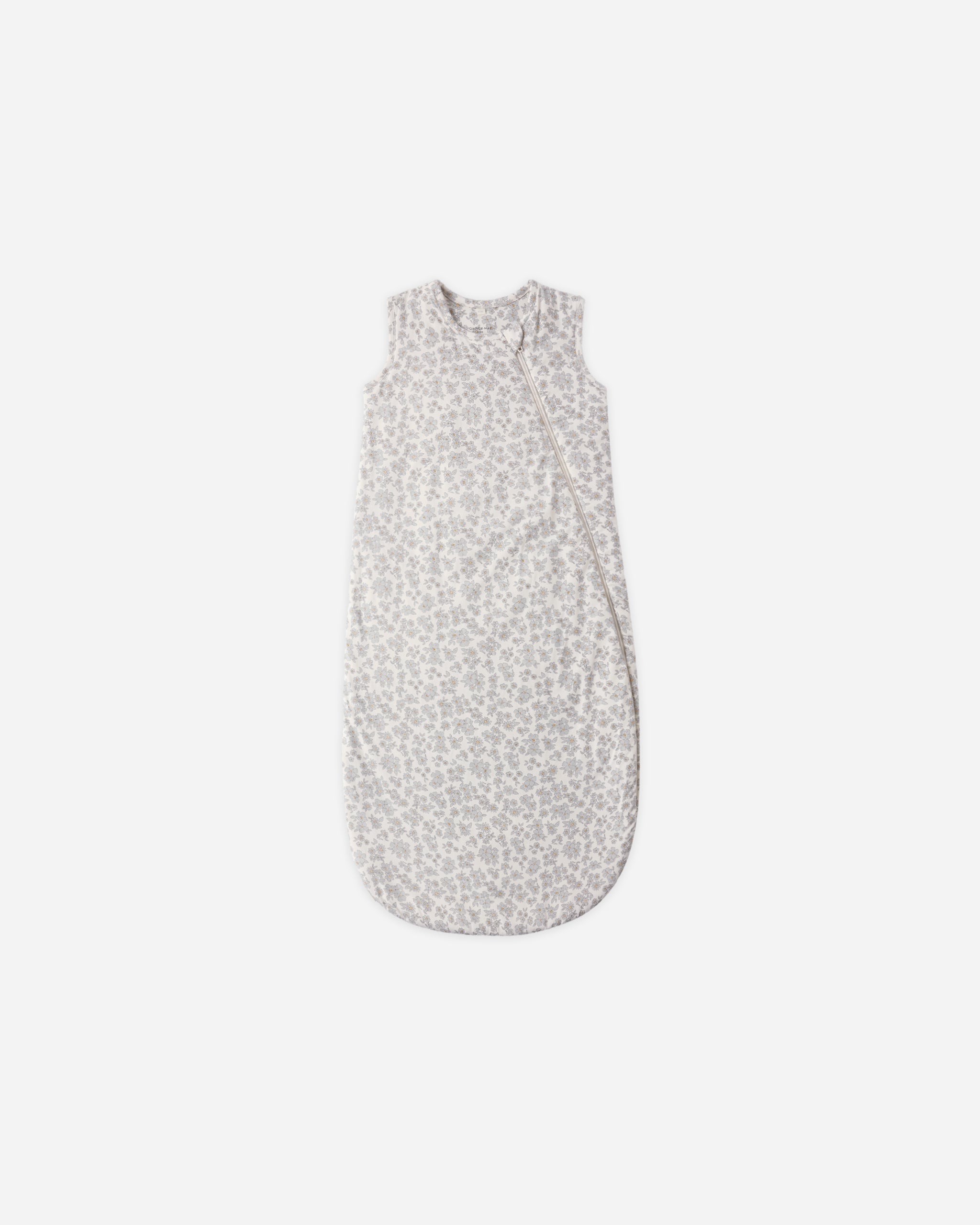 Quincy Mae Bamboo Sleep Bag - Blue Floral