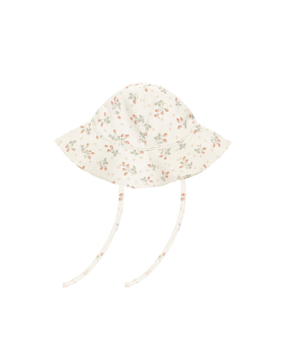 Quincy Mae Sun Hat - Strawberries