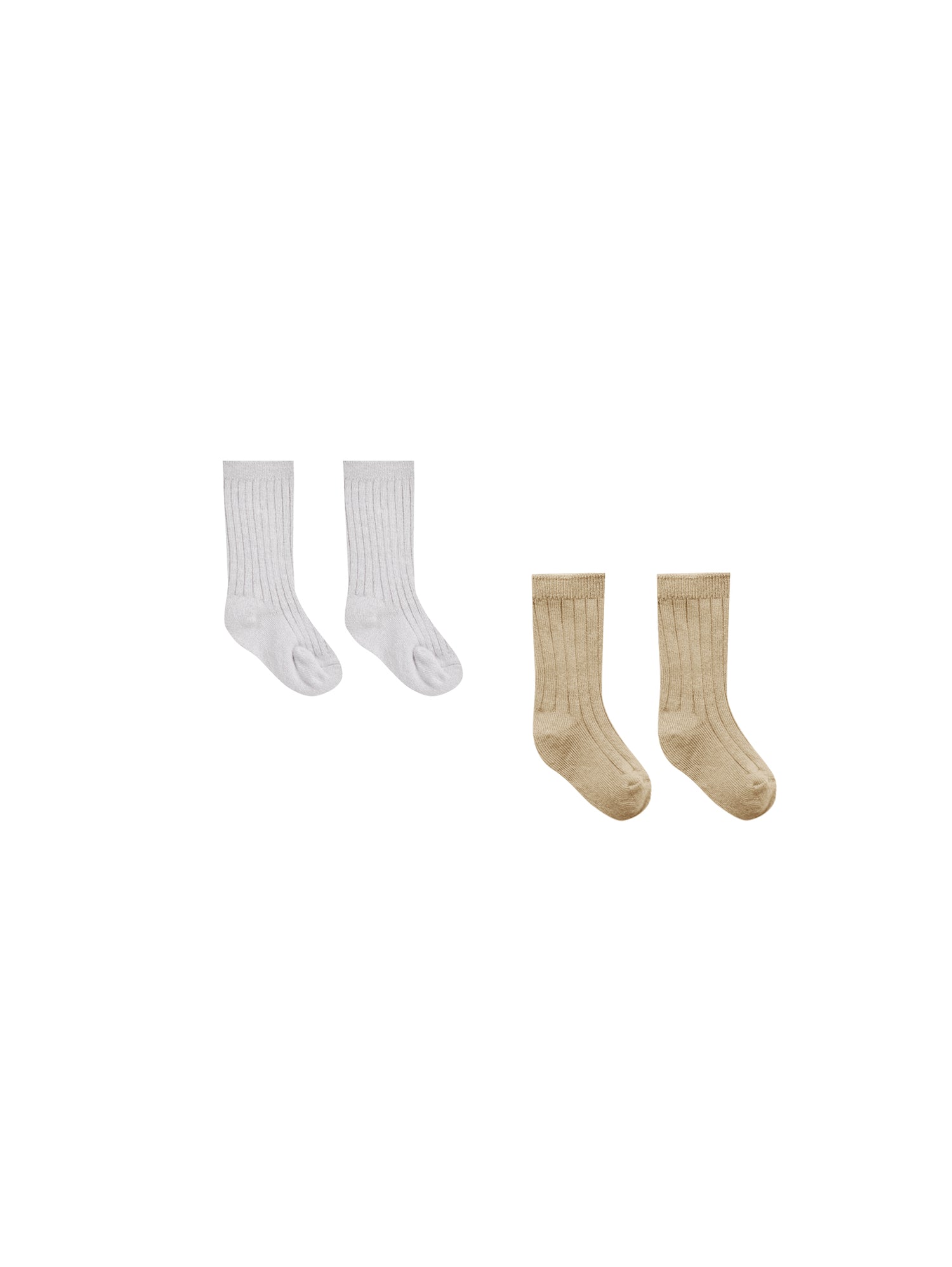 Quincy Mae Sock Set - Sky, Honey