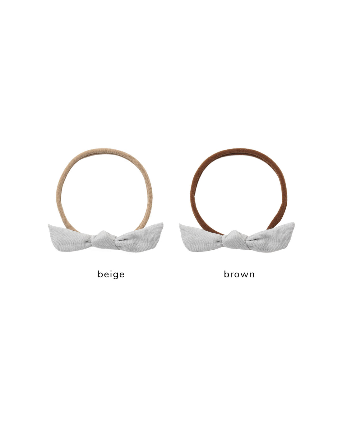 Quincy Mae Little Knot Headband - Cloud
