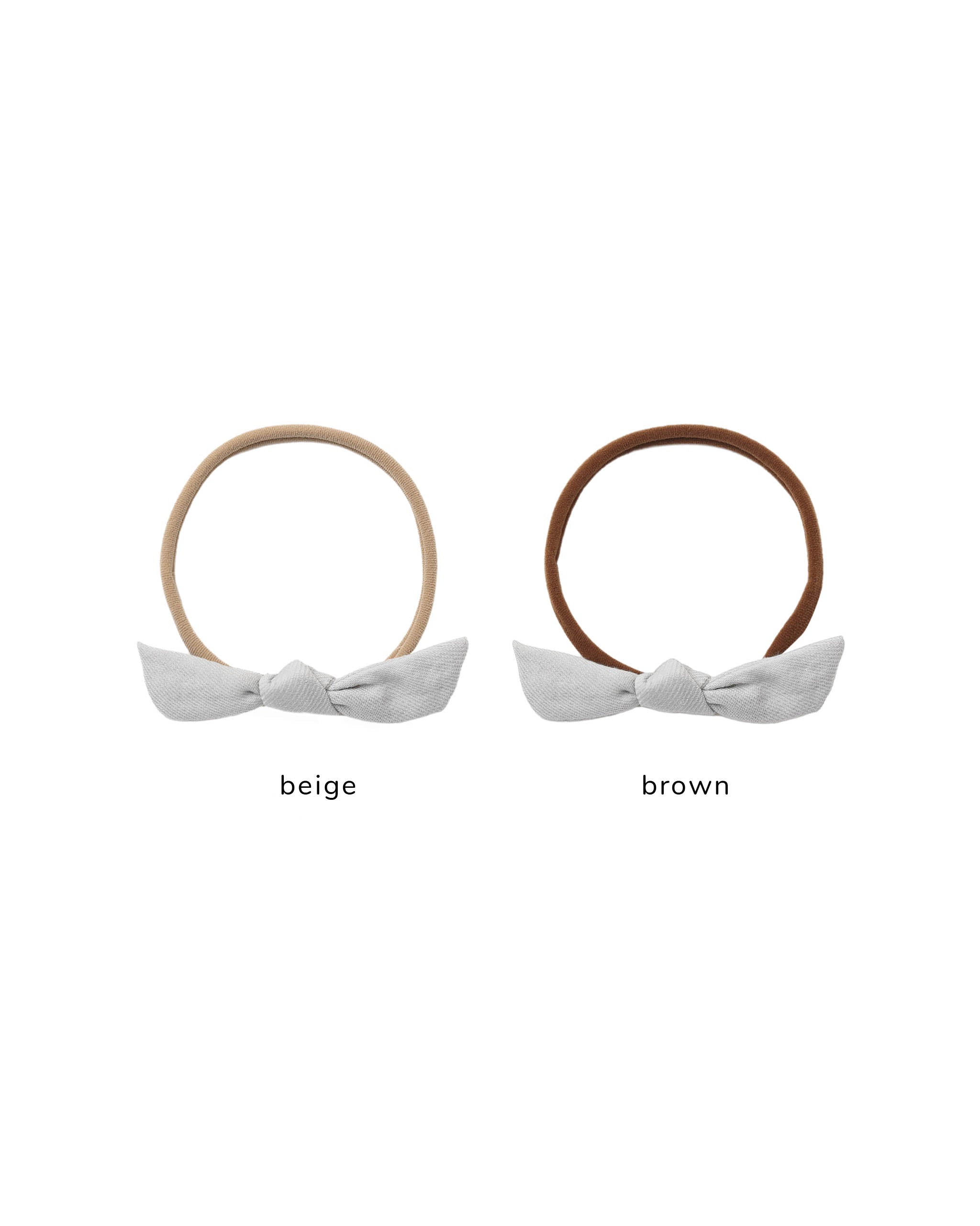 Quincy Mae Little Knot Headband - Cloud