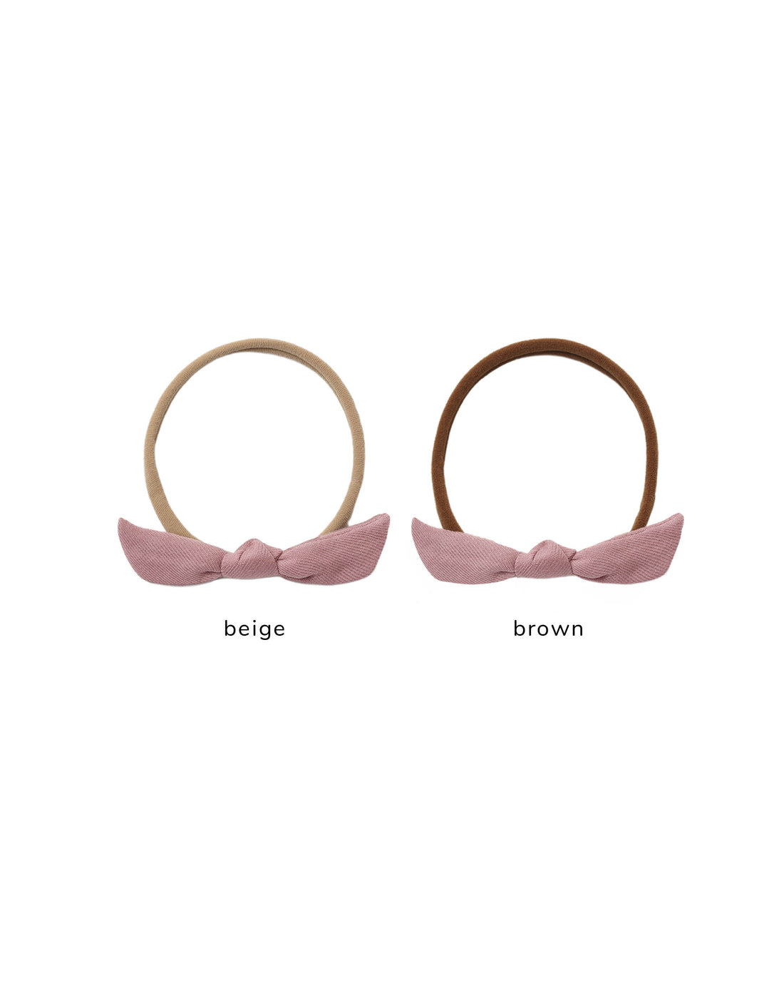 Quincy Mae Little Knot Headband - Mulberry
