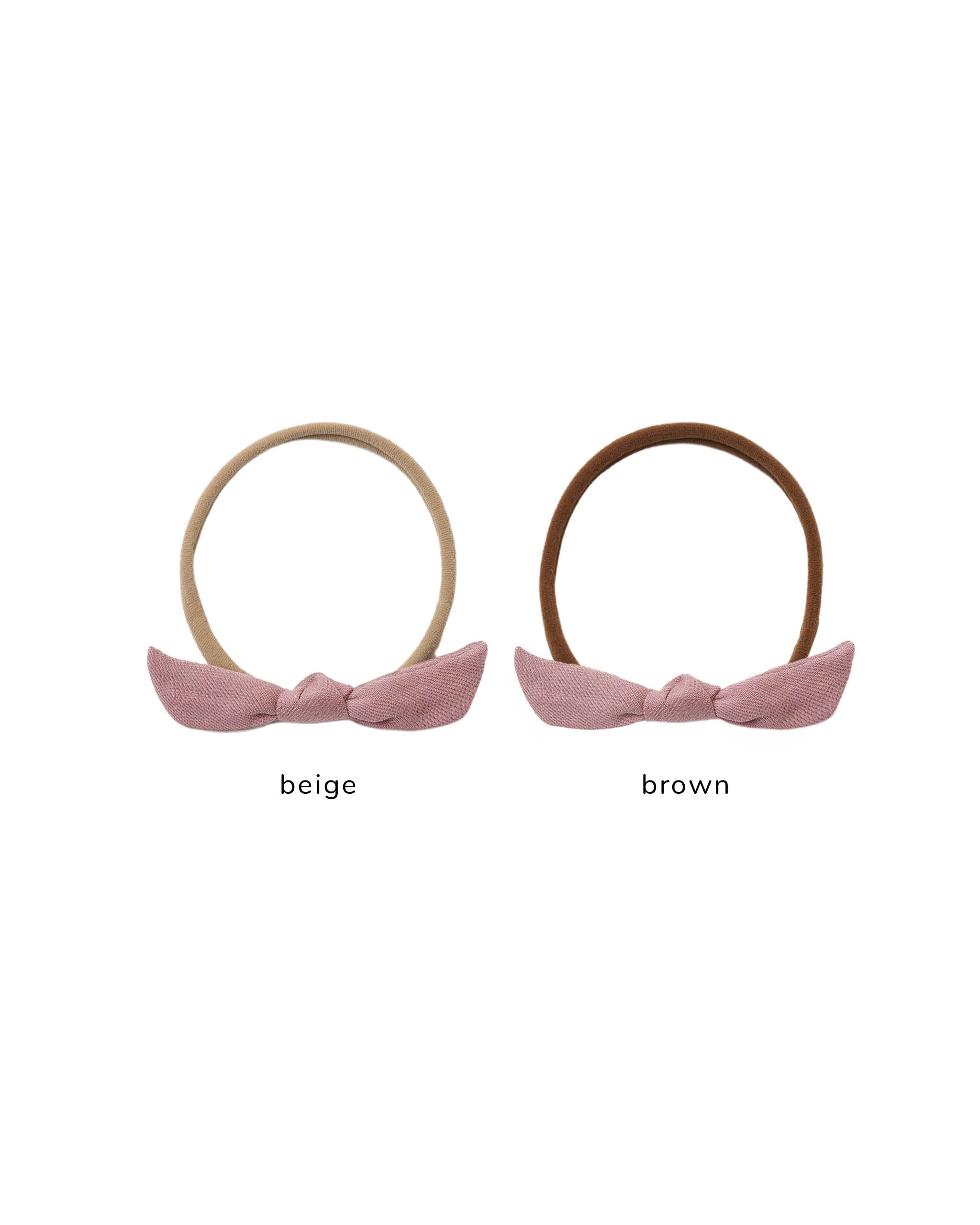 Quincy Mae Little Knot Headband - Mulberry