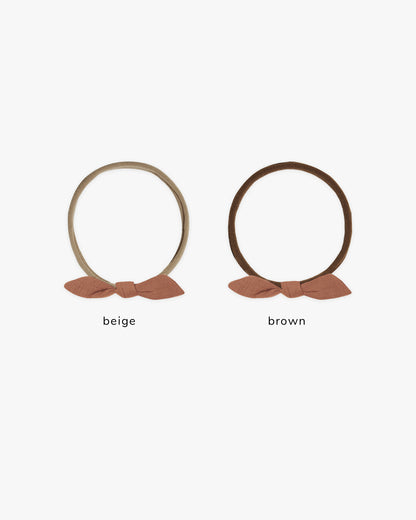 Quincy Mae Little Knot Headband - Poppy