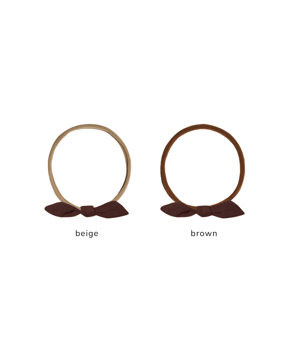 Quincy Mae Little Knot Headband - Black Cherry