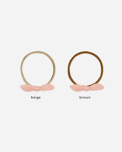 Quincy Mae Little Knot Headband - Melon