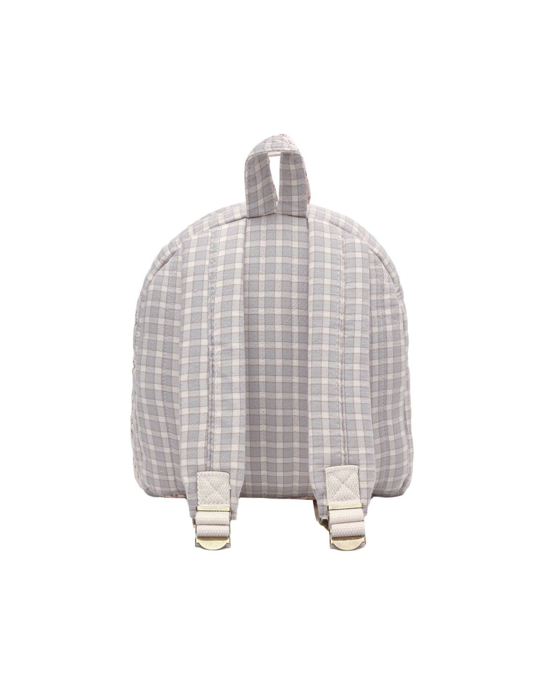 Quincy Mae Mini Backpack - Blue Gingham