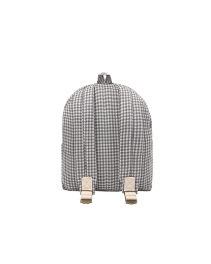Quincy Mae Mini Backpack - Midnight Gingham