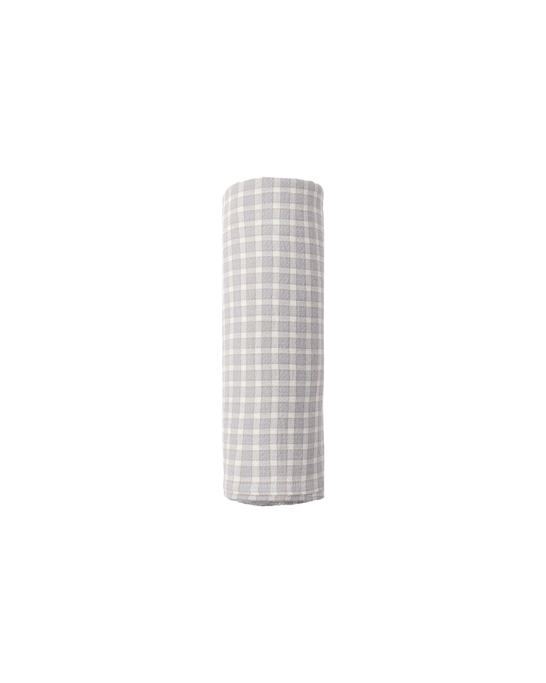 Quincy Mae Woven Swaddle - Blue Gingham