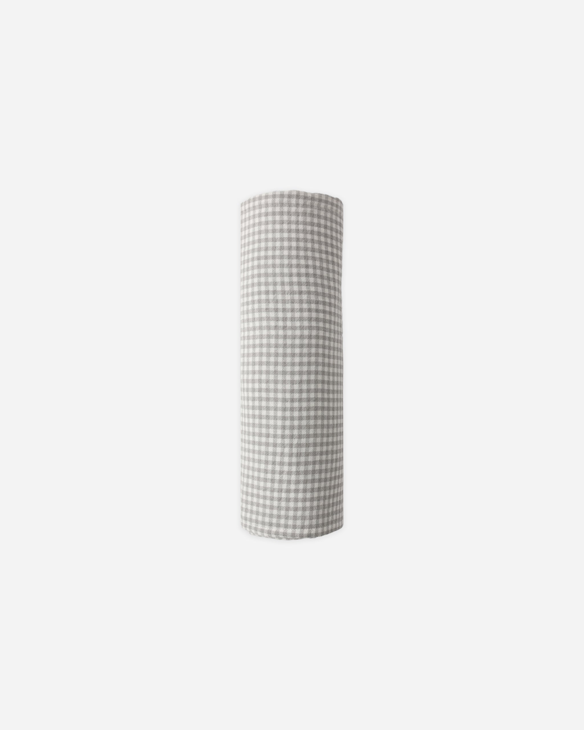 Quincy Mae Woven Swaddle - Sage Gingham
