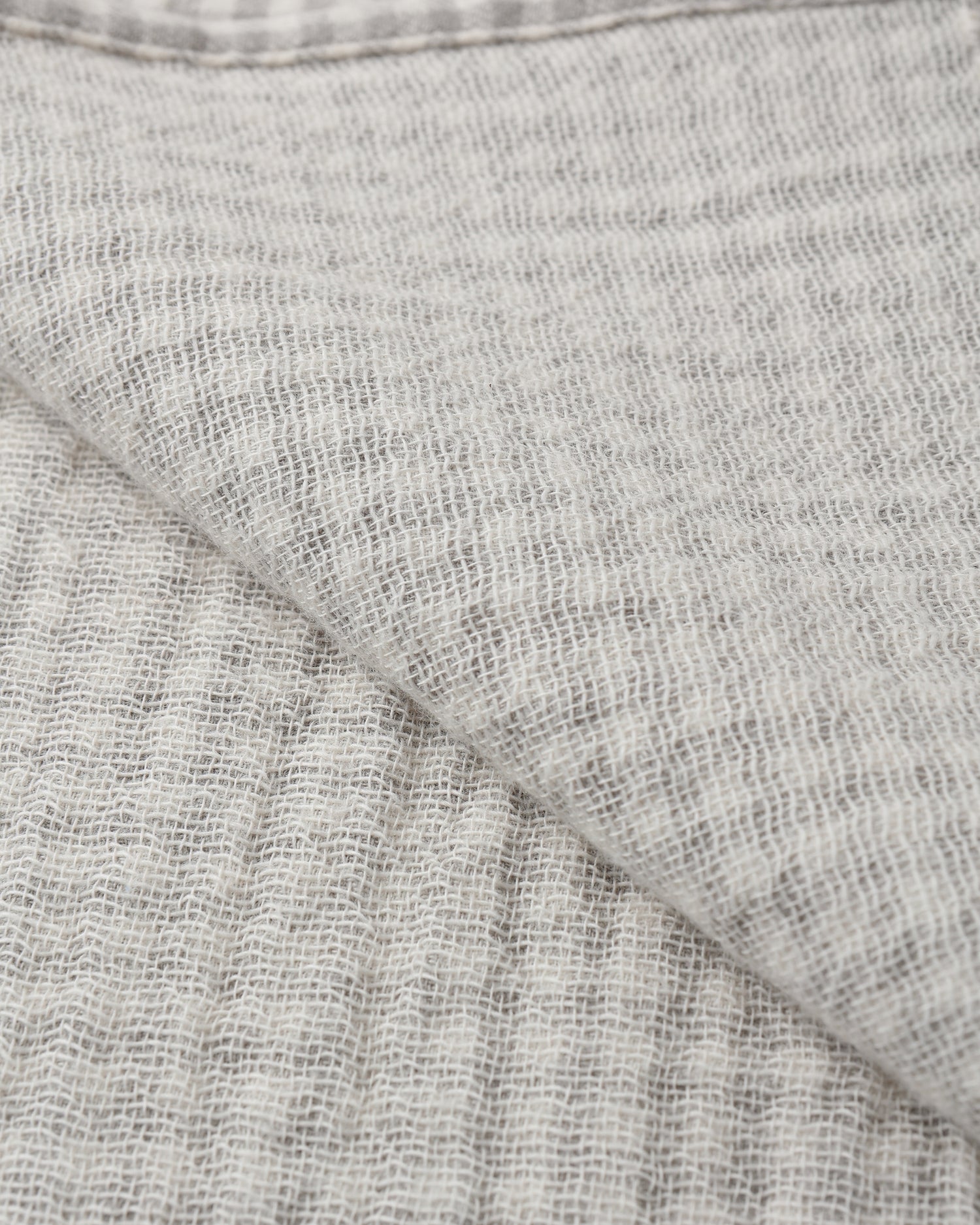 Quincy Mae Woven Swaddle - Sage Gingham