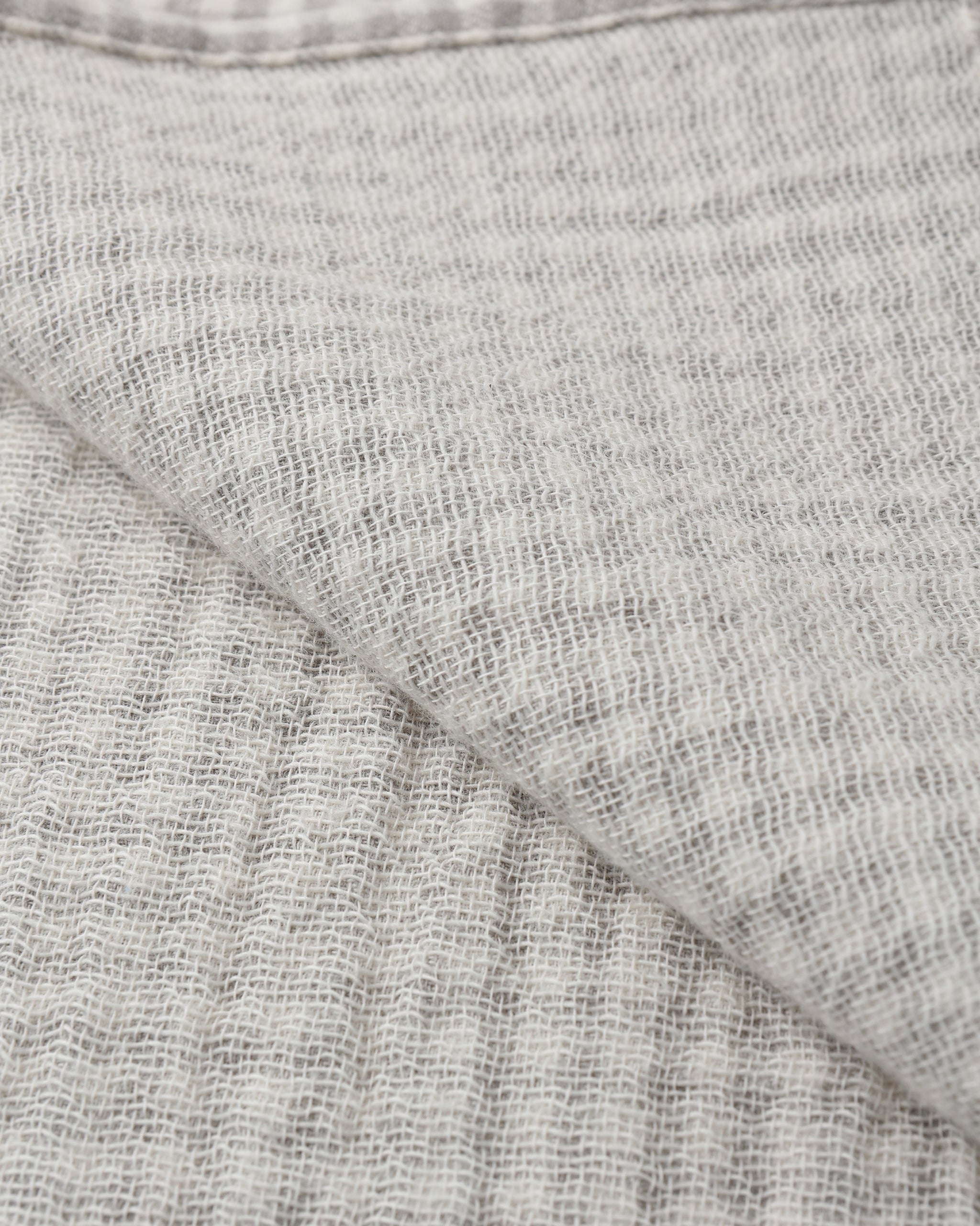 Quincy Mae Woven Swaddle - Sage Gingham