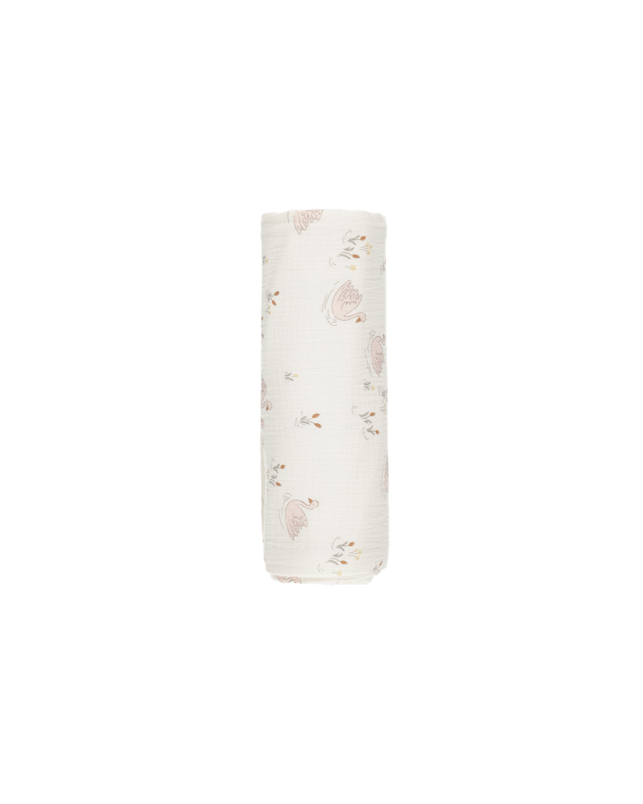 Quincy Mae Woven Swaddle - Swans