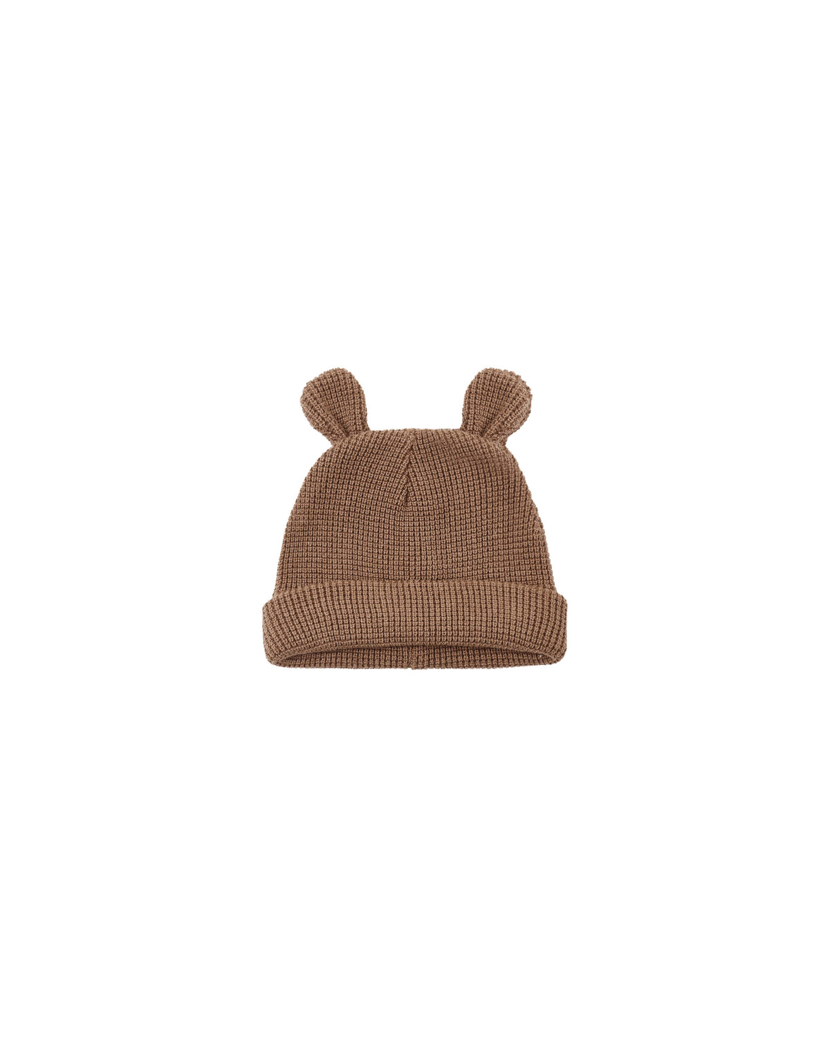 Quincy Mae Baby Bear Beanie - Cocoa