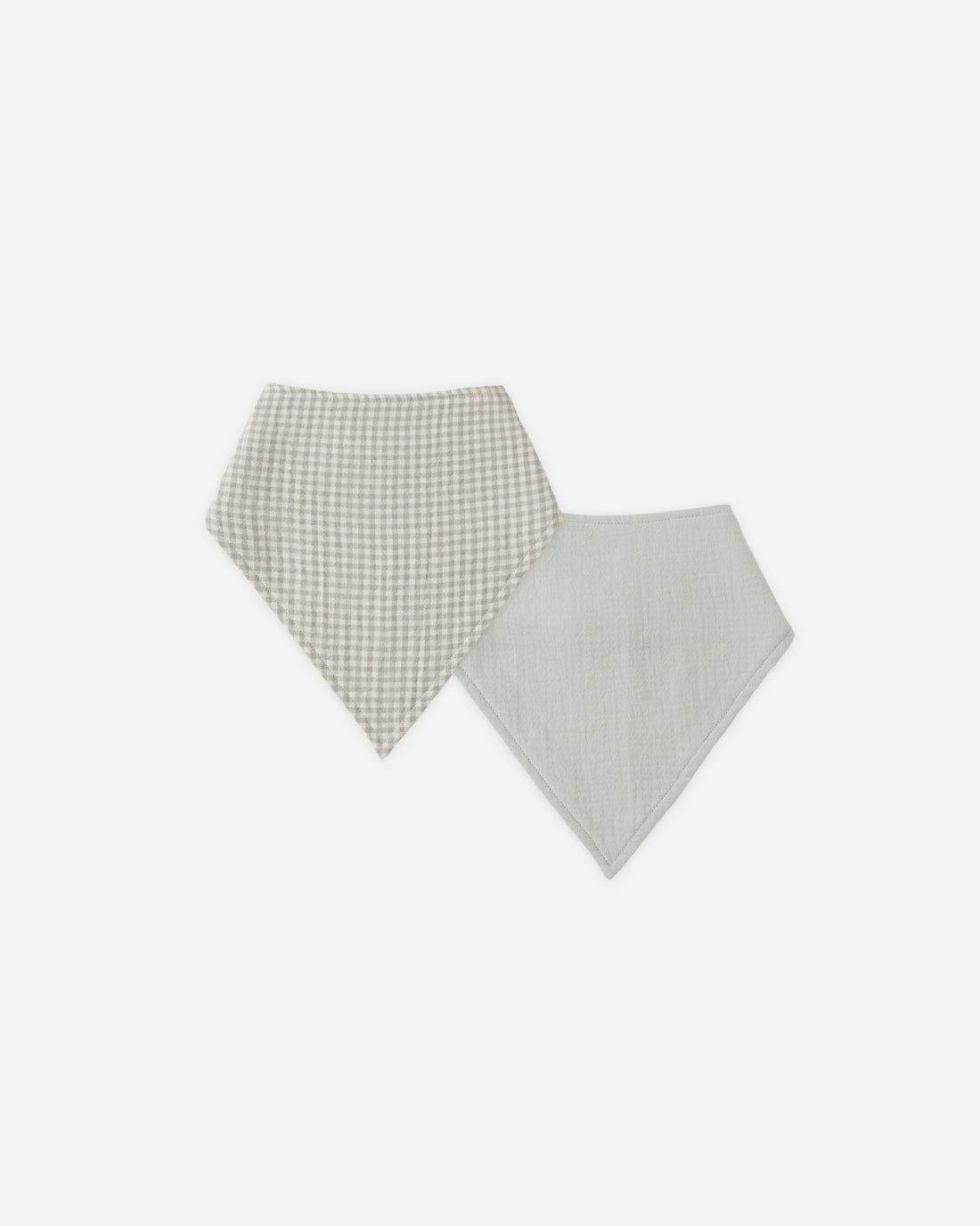 Quincy Mae Bandana Scarf Pack - Sage Gingham, Sage