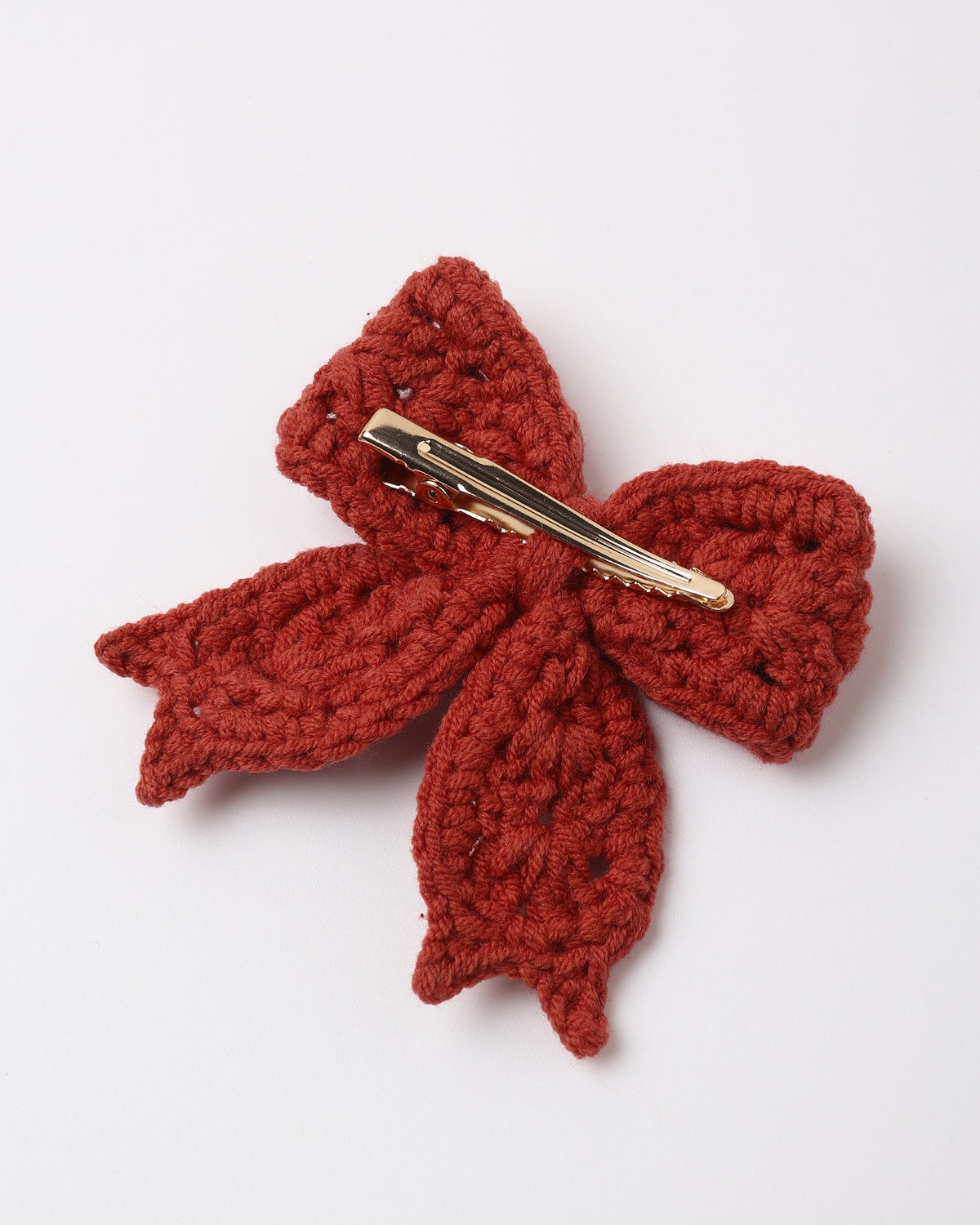 Quincy Mae Crochet Bow - Redwood