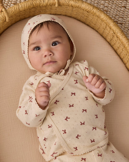 Quincy Mae Take Home Set - Red Bows