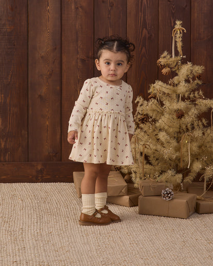 Quincy Mae Alda Dress - Red Bows
