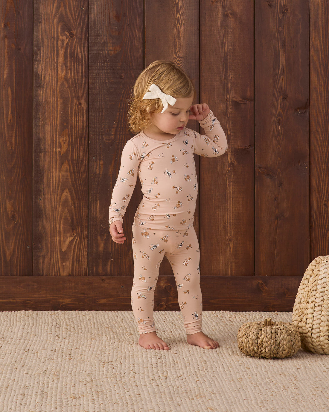 Quincy Mae Bamboo Pajama Set - Candy