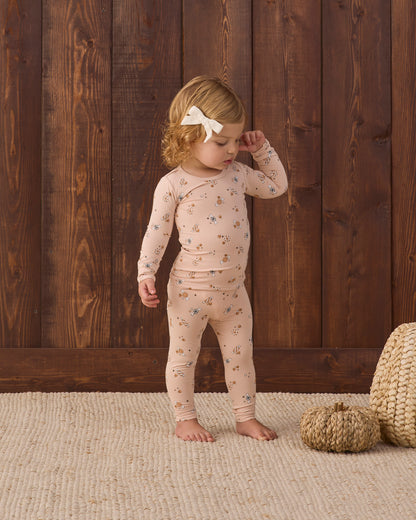 Quincy Mae Bamboo Pajama Set - Candy