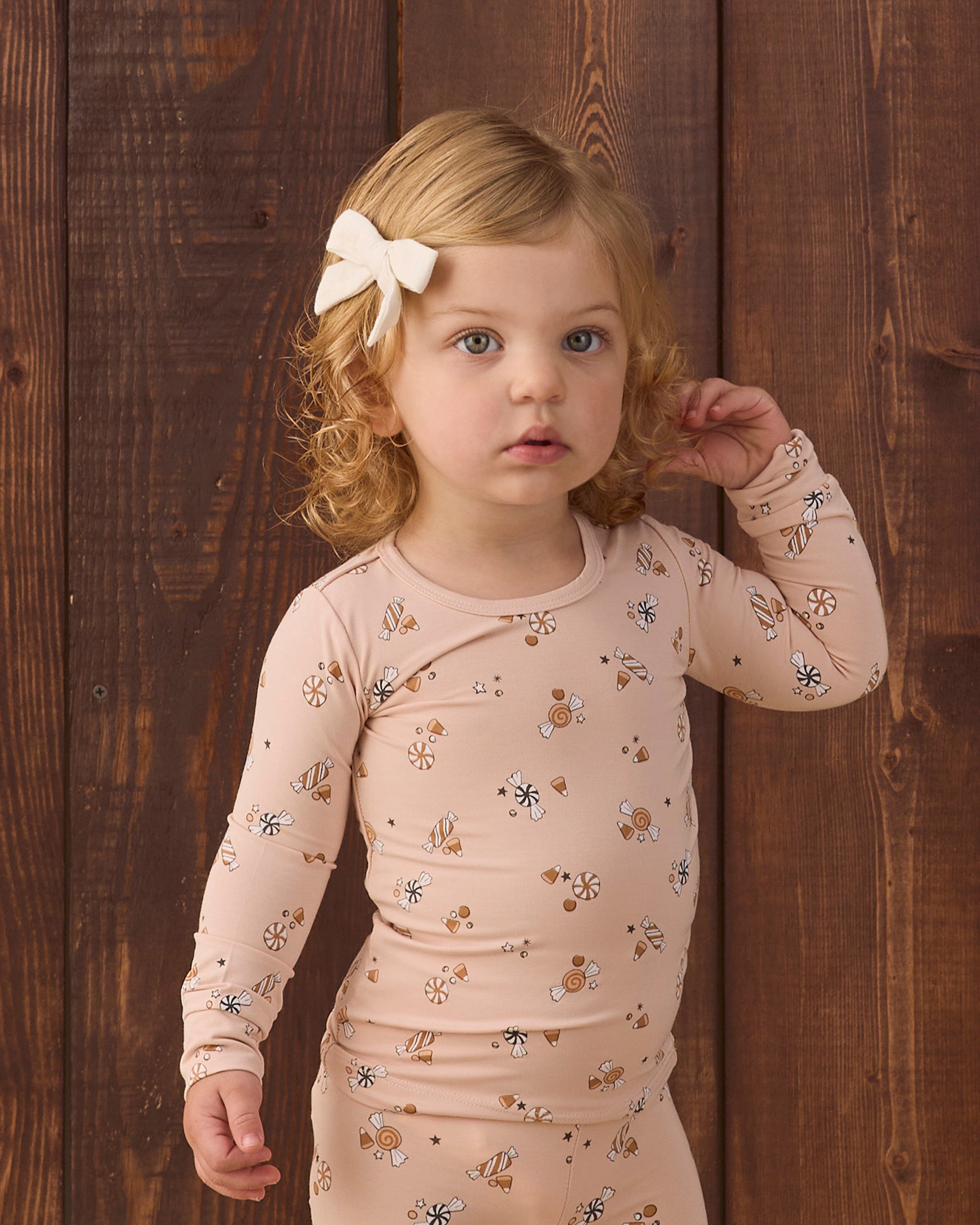 Quincy Mae Bamboo Pajama Set - Candy