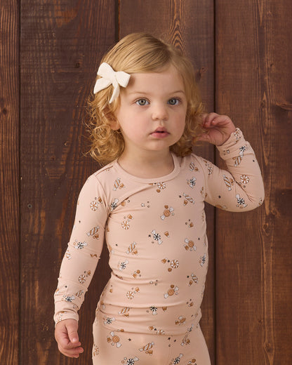 Quincy Mae Bamboo Pajama Set - Candy