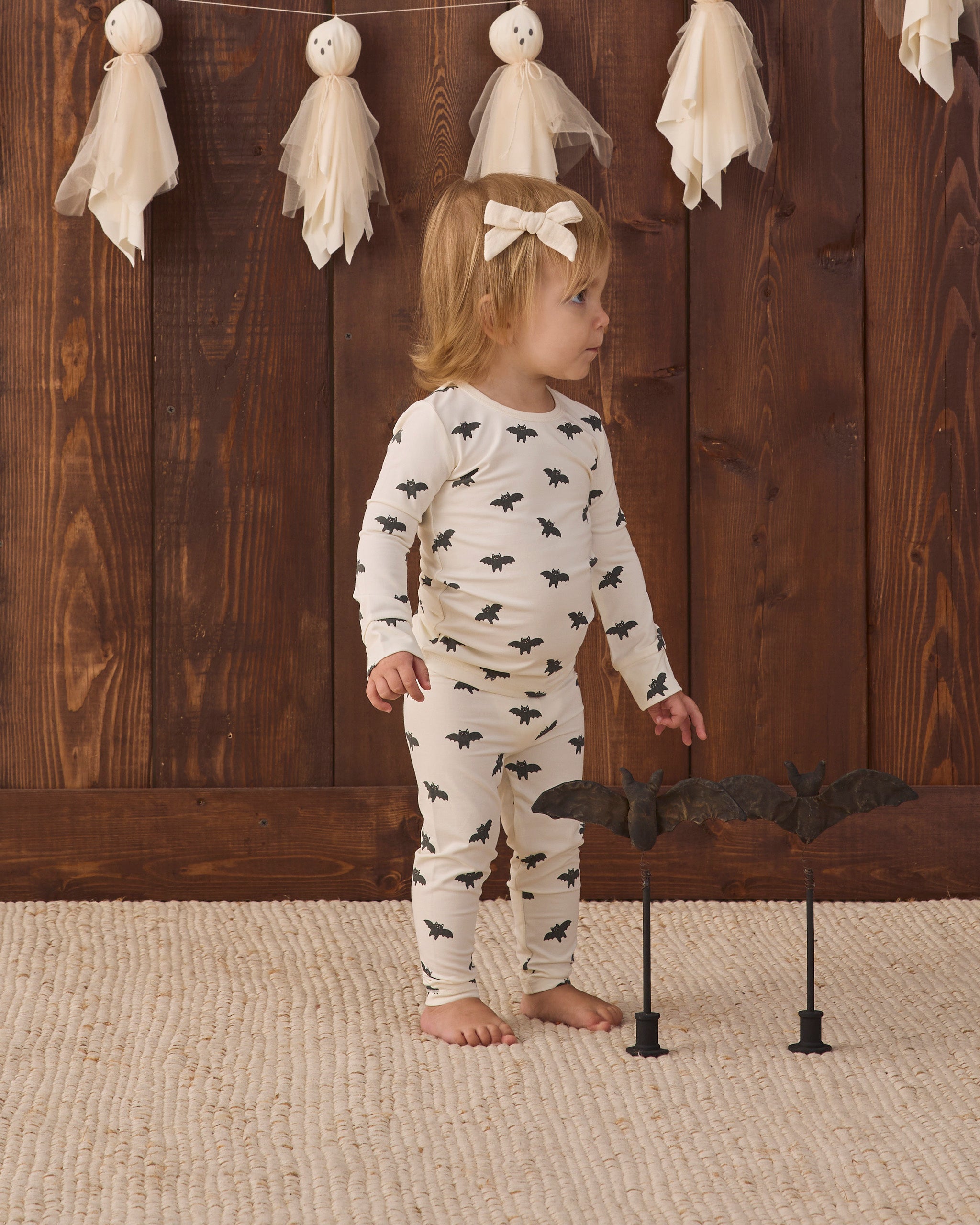 Quincy Mae Bamboo Pajama Set - Bats
