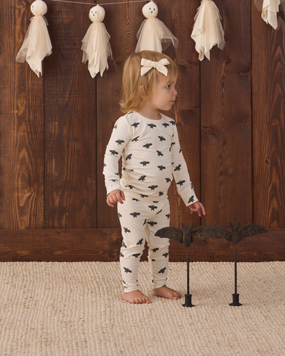 Quincy Mae Bamboo Pajama Set - Bats