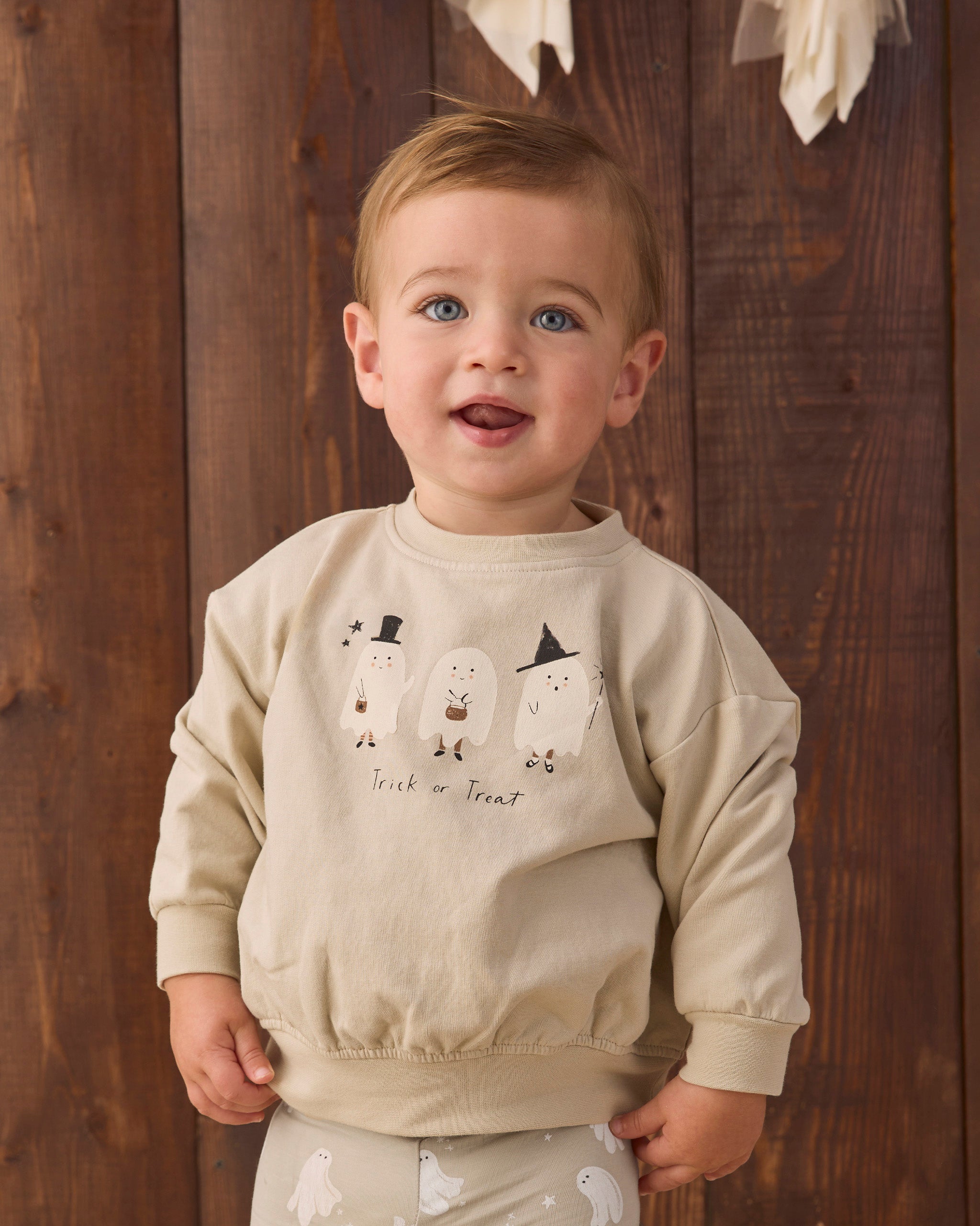 Quincy Mae Relaxed Fleece Sweatshirt - Trick Or Treat