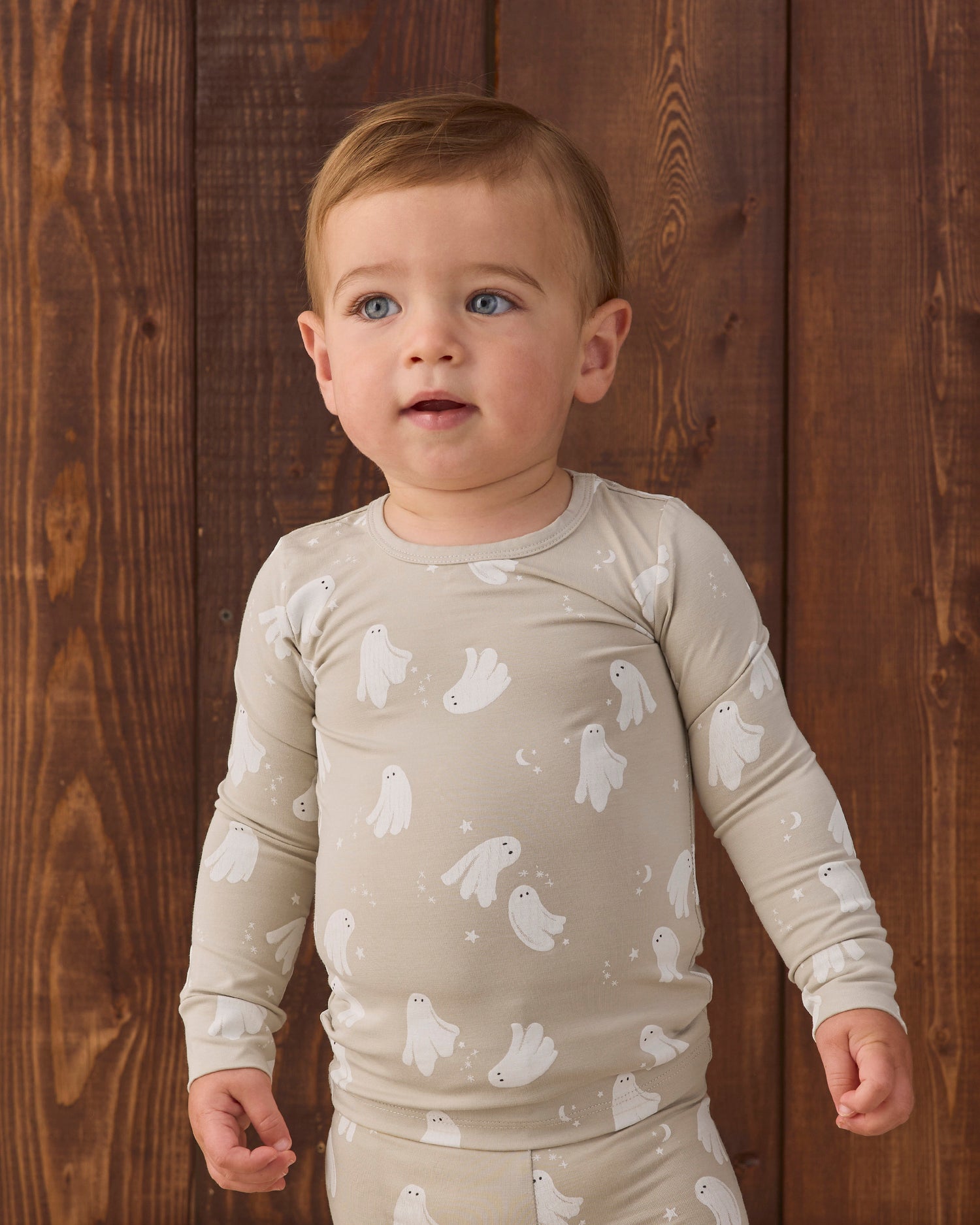 Quincy Mae Bamboo Pajama Set - Dancing Ghosts