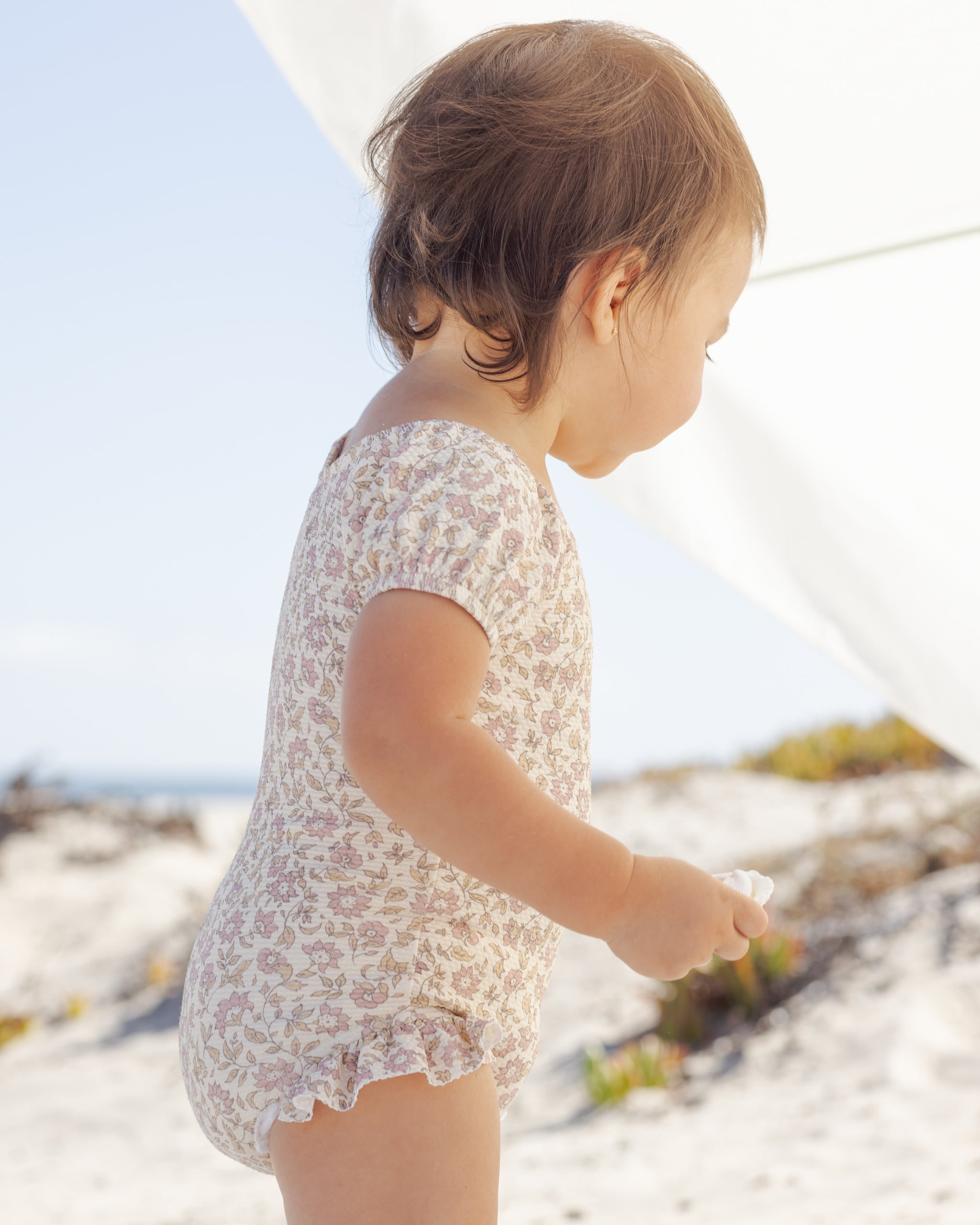 Quincy Mae Catalina One-Piece - Dahlia