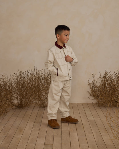 Rylee + Cru Chore Coat - Natural