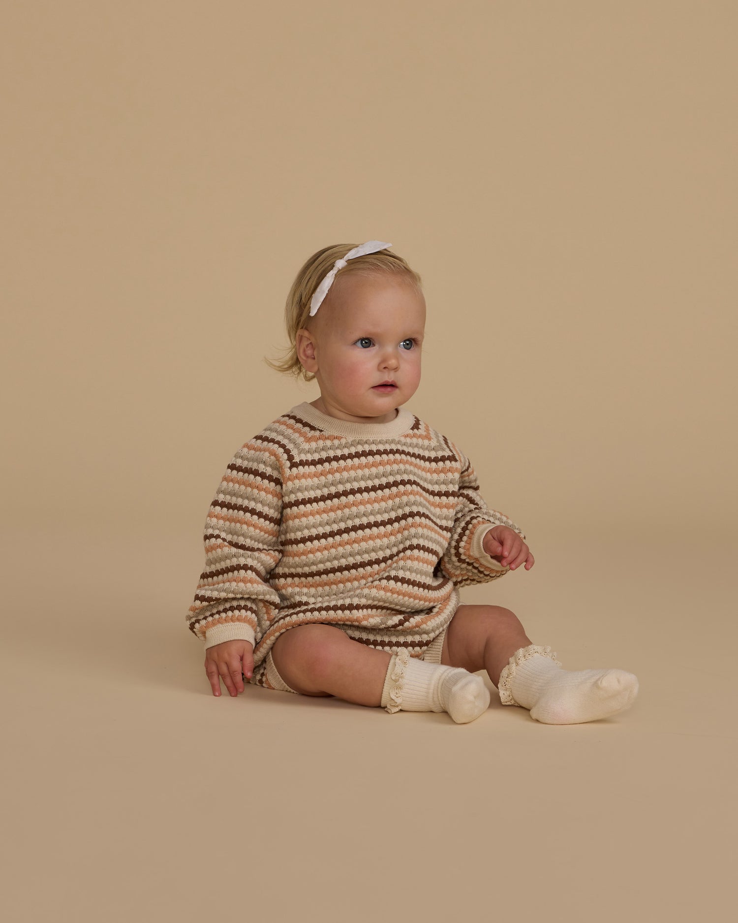 Rylee + Cru Little Knot Headband - Natural /