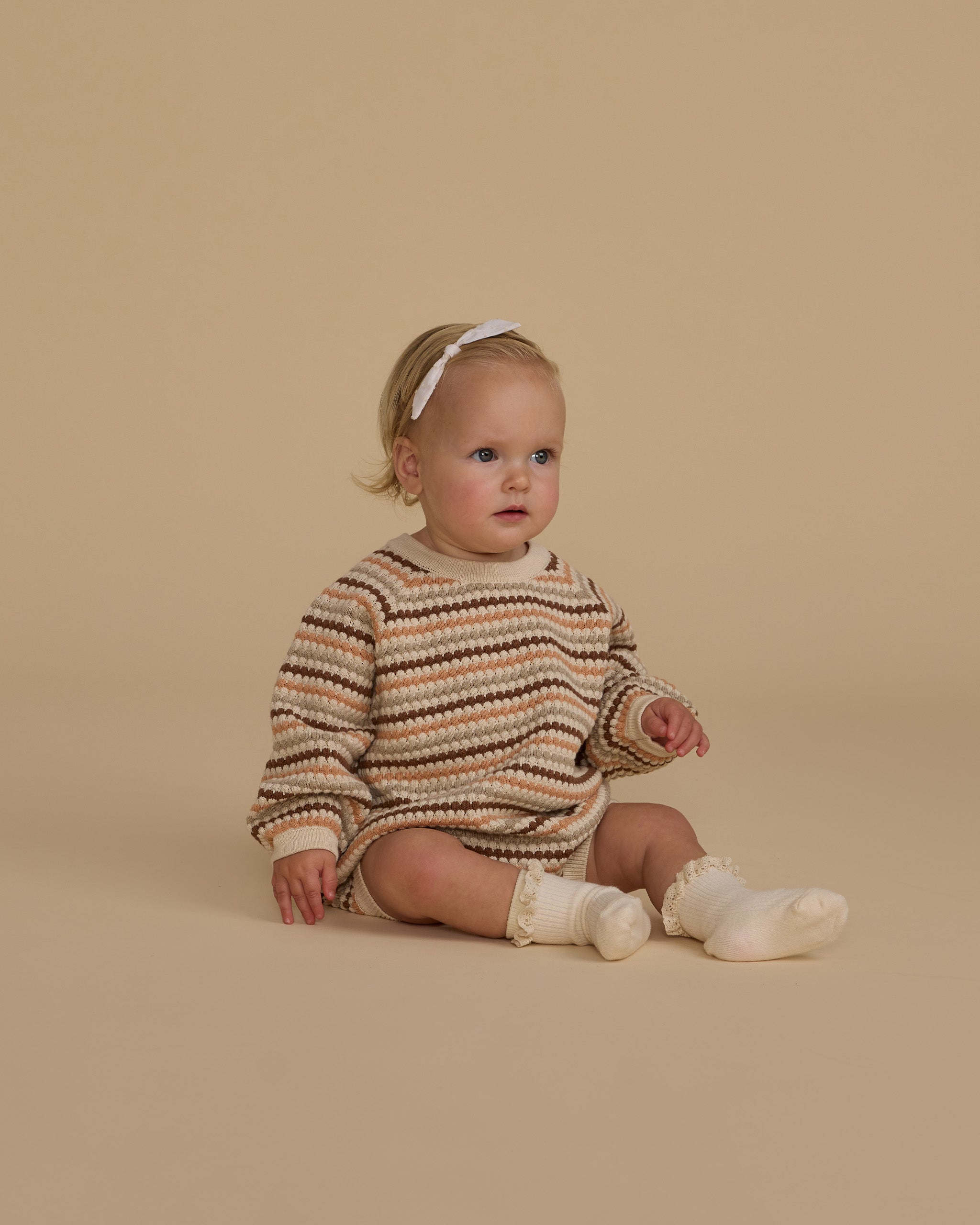 Rylee + Cru Little Knot Headband - Natural /