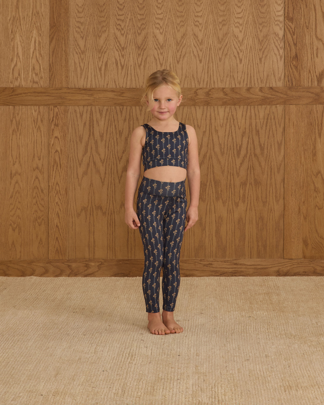 Rylee + Cru Play X Play  Basic Legging - Vintage Bloom