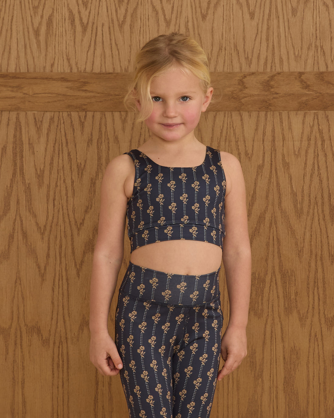 Rylee + Cru Play X Play Swift Sports Bra - Vintage Bloom