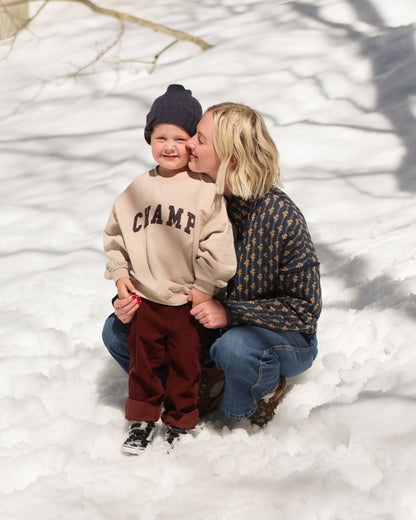 Rylee + Cru Oversized Sweatshirt - Champ